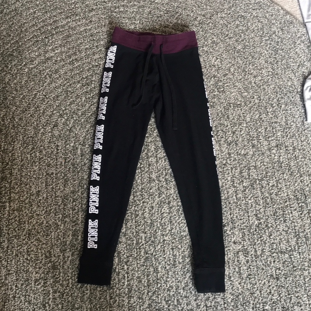 Pink Logo Yoga Pant